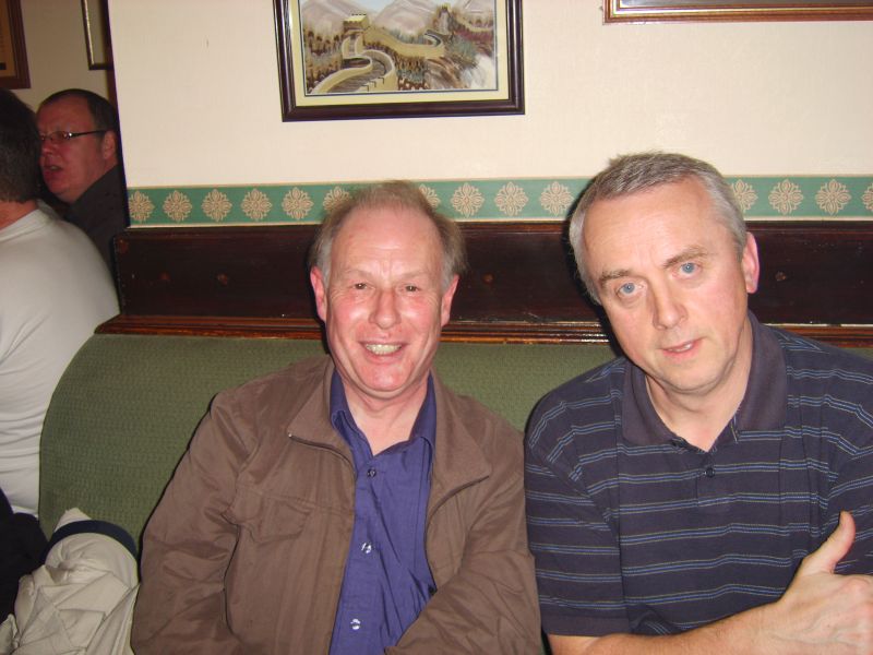 Mike Gregory and Steve Payne